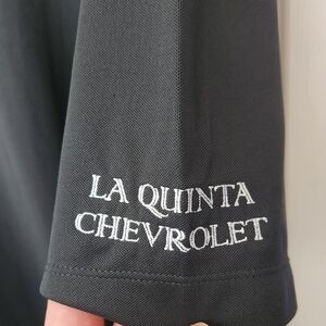 Black La Quinta Chevrolet Nike Golf Shirt